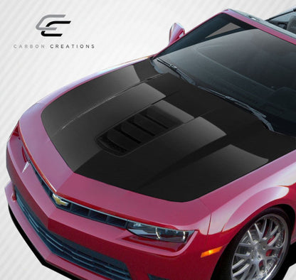 Carbon Creations Z28 Look Hood Compatible With 2010-2015 Chevrolet Camaro - 1 Piece - 109491