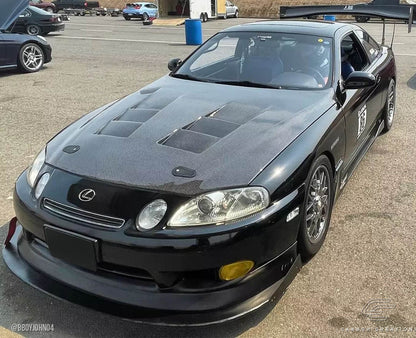 Carbon Creations TS-1 Hood Compatible With 1992-2000 Lexus SC - 1 Piece - 109493