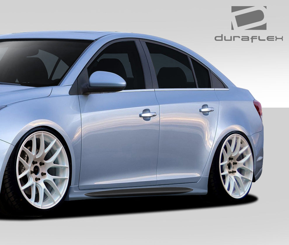 Extreme Dimensions Duraflex GT Racing Side Skirts Compatible With 2011-2015 Chevrolet Cruze - 2 Piece - 109503