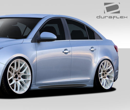Extreme Dimensions Duraflex GT Racing Side Skirts Compatible With 2011-2015 Chevrolet Cruze - 2 Piece - 109503