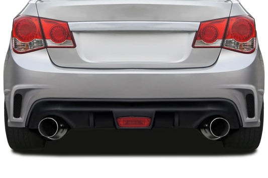 Extreme Dimensions Duraflex GT Racing Rear Bumper Cover Compatible With 2011-2015 Chevrolet Cruze - 1 Piece - 109504