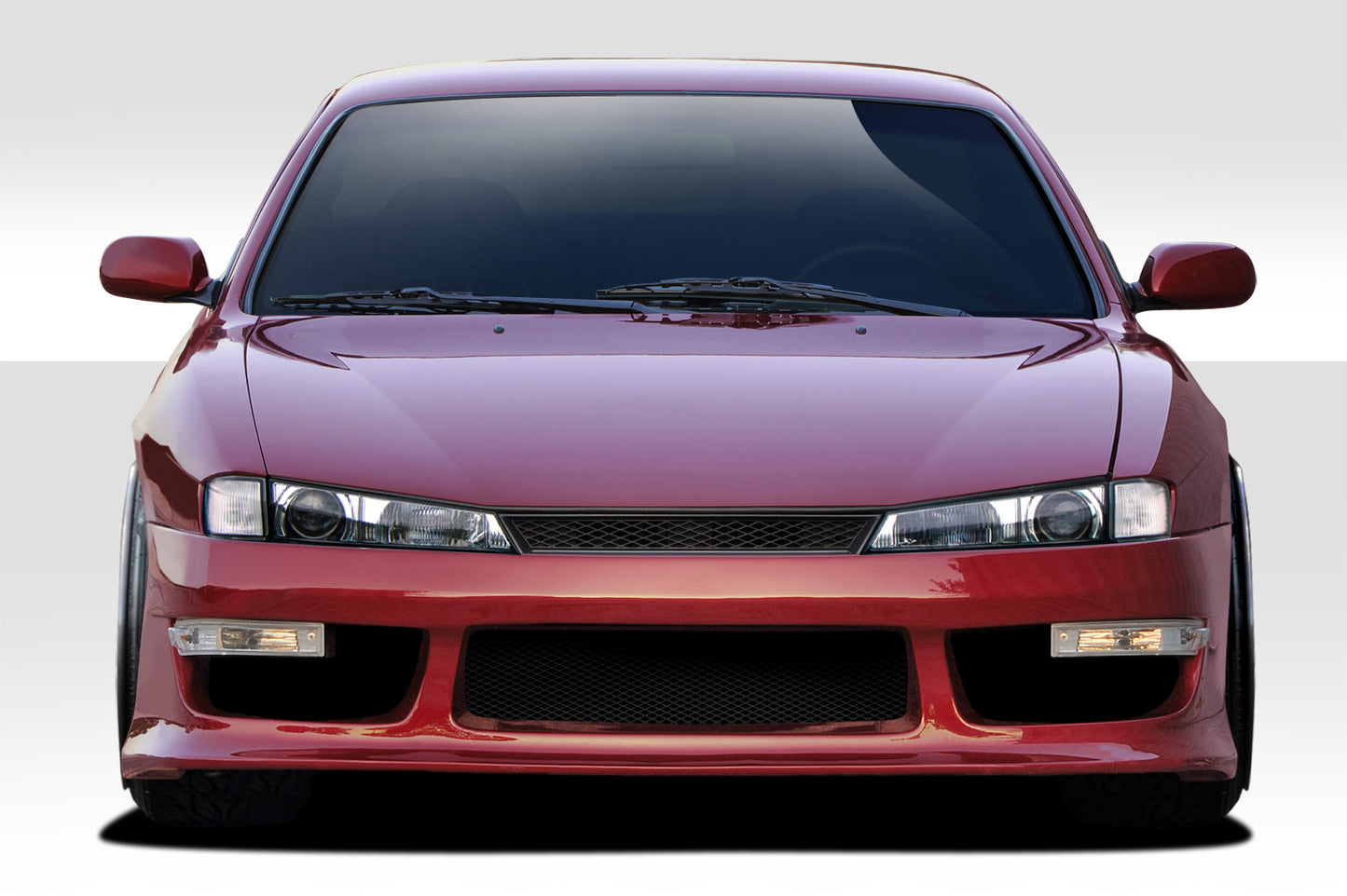 Extreme Dimensions Duraflex V-Speed Wide Body Kit Compatible With 1997-1998 Nissan 240SX S14 - 8 Piece - 109518