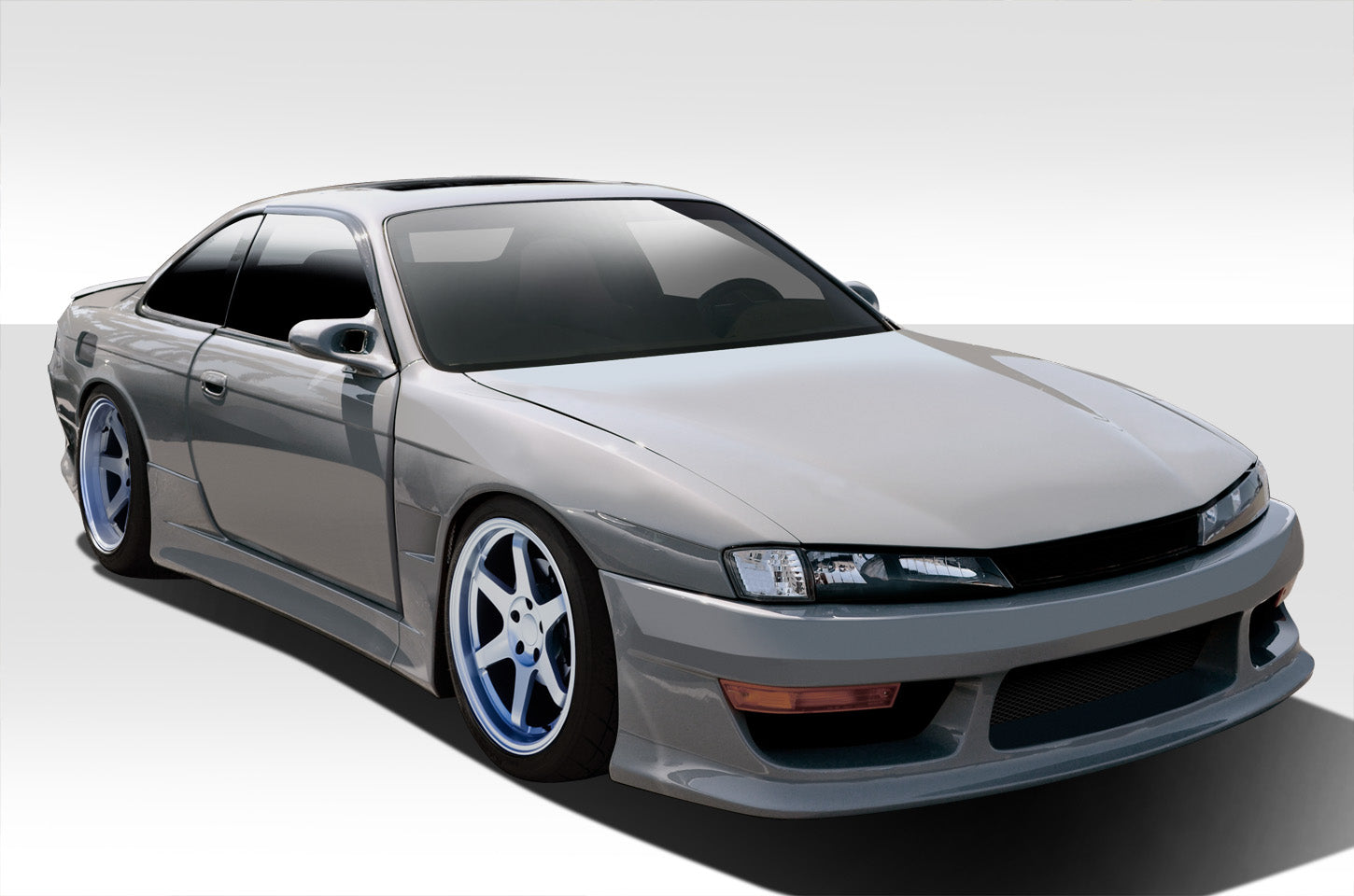 Extreme Dimensions Duraflex V-Speed Wide Body Kit Compatible With 1997-1998 Nissan 240SX S14 - 8 Piece - 109518