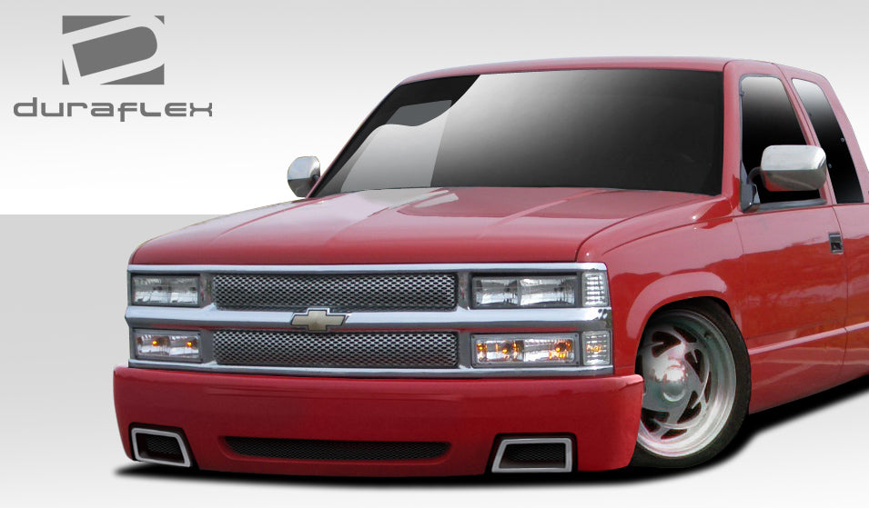 Extreme Dimensions Duraflex SS Look Front Bumper Cover Compatible With 1988-1999 Chevrolet C/K Series Pickup - 1 Piece - 109530