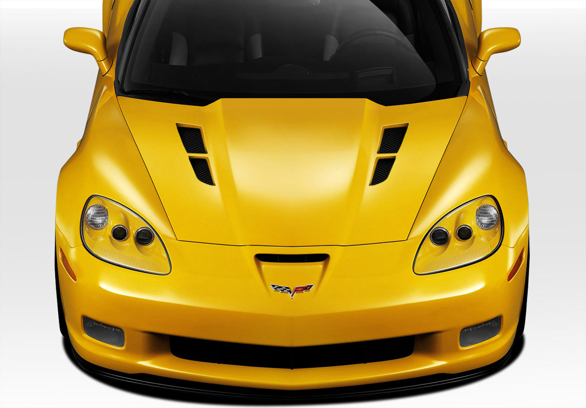 Extreme Dimensions Duraflex GT Concept Hood Compatible With 2005-2013 Chevrolet Corvette - 1 Piece - 109534
