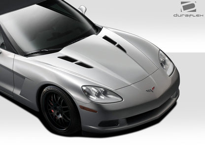 Extreme Dimensions Duraflex GT Concept Hood Compatible With 2005-2013 Chevrolet Corvette - 1 Piece - 109534