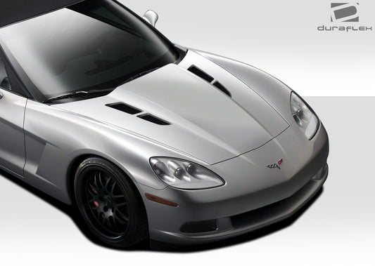 Extreme Dimensions Duraflex GT Concept Hood Compatible With 2005-2013 Chevrolet Corvette - 1 Piece - 109534