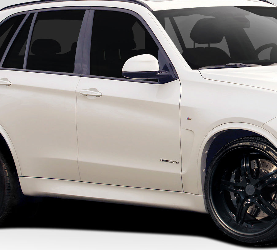 Extreme Dimensions Duraflex M Sport Look Side Skirts Compatible With 2014-2018 BMW X5 - 2 Piece - 109547