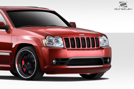 Extreme Dimensions Duraflex SRT Look Front Bumper Cover Compatible With 2005-2007 Jeep Grand Cherokee - 1 Piece - 109549