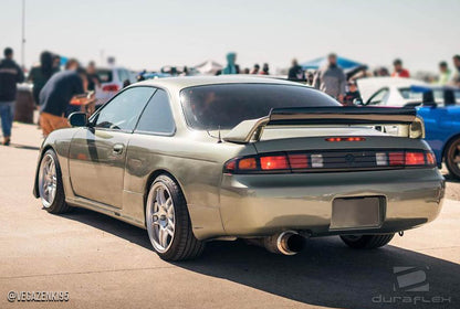 Extreme Dimensions Duraflex N Sport Rear Lip Add On Spoiler Compatible With 1995-1998 Nissan 240SX - 2 Piece - 109555