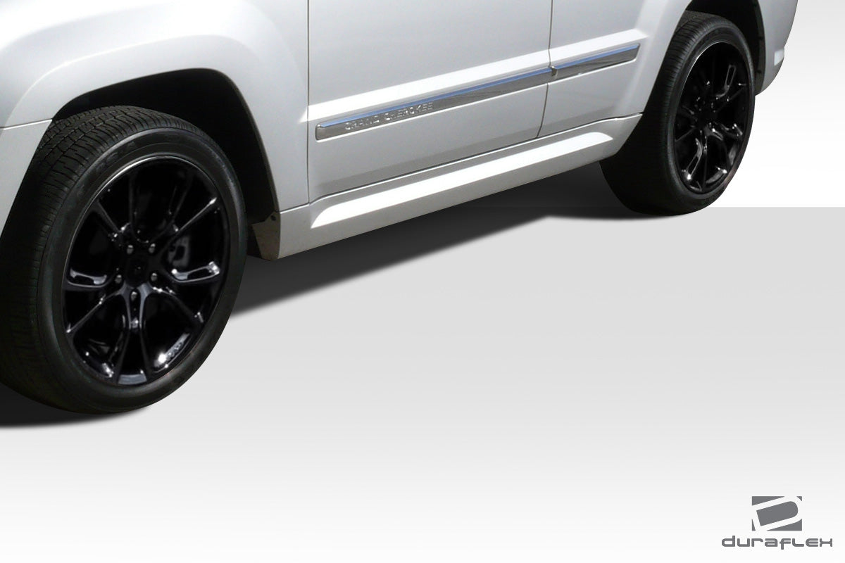 Extreme Dimensions Duraflex SRT Look Side Skirts Compatible With 2005-2010 Jeep Grand Cherokee - 2 Piece - 109588