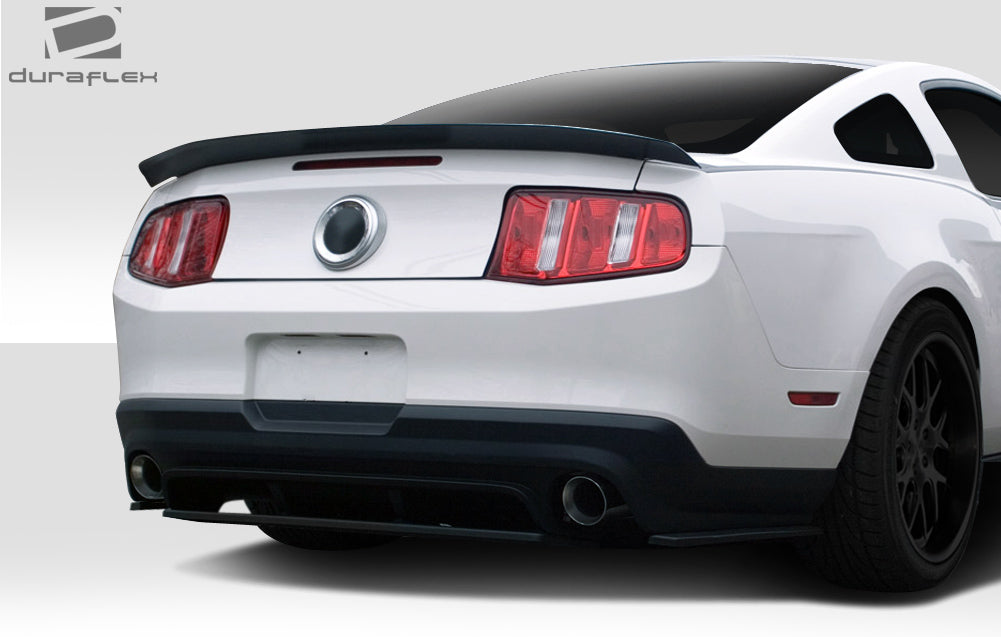 Extreme Dimensions Duraflex R500 Rear Lip Add On Spoiler Compatible With 2010-2012 Ford Mustang - 4 Piece - 109592