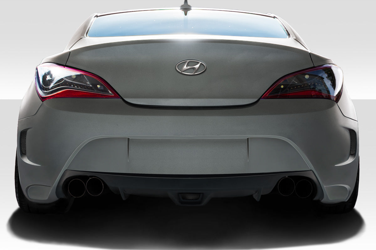 Extreme Dimensions Duraflex AM-S GT Rear Bumper Cover Compatible With 2010-2016 Hyundai Genesis - 1 Piece - 109596