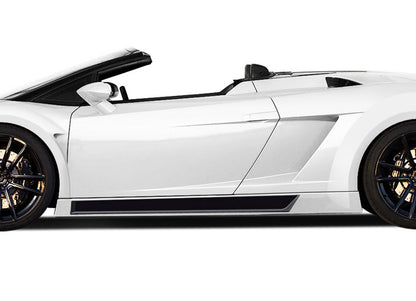 Aero Function AF-1 Wide Body Side Skirts Compatible With 2004-2008 Lamborghini Gallardo - 2 Piece - 109603