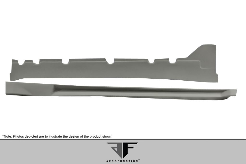 Aero Function AF-1 Wide Body Side Skirts Compatible With 2004-2008 Lamborghini Gallardo - 2 Piece - 109603