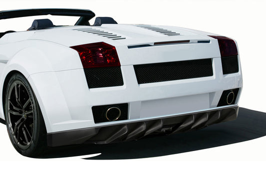 Aero Function AF-1 Wide Body Rear Bumper Cover Compatible With 2004-2008 Lamborghini Gallardo - 1 Piece - 109604