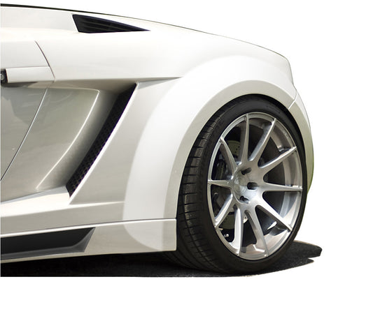 Aero Function AF-1 Wide Body Rear Fender Flares Compatible With 2004-2008 Lamborghini Gallardo - 2 Piece - 109606