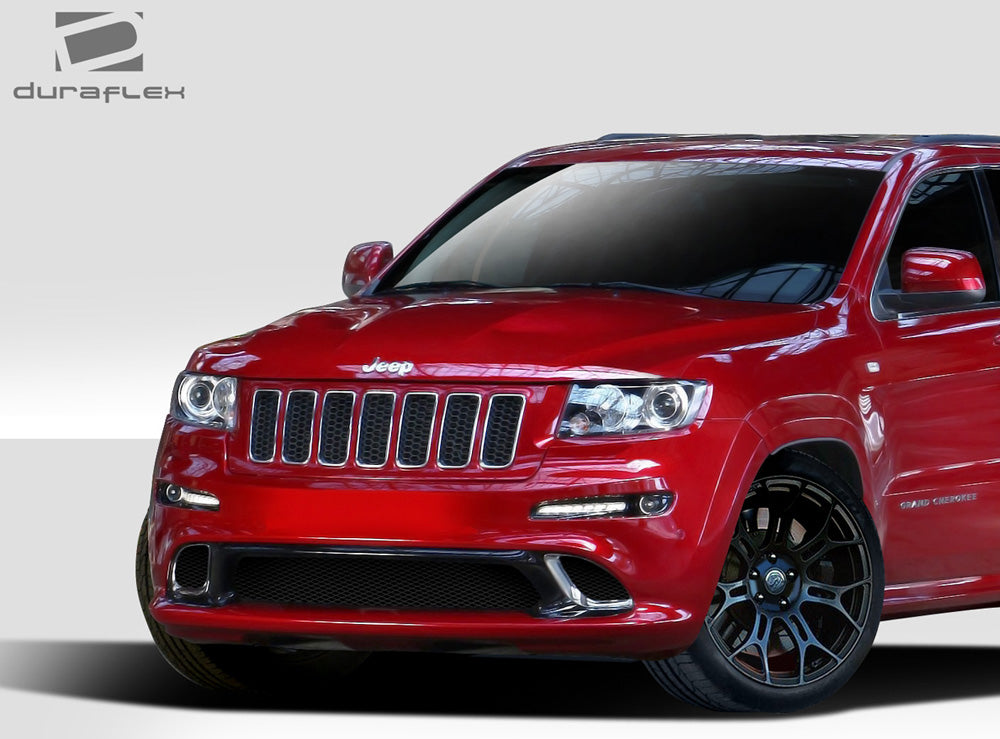 Extreme Dimensions Duraflex SRT Look Front Bumper Cover Compatible With 2011-2013 Jeep Grand Cherokee - 1 Piece - 109616