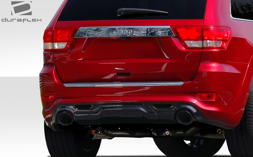 Extreme Dimensions Duraflex SRT Look Rear Bumper Cover Compatible With 2011-2015 Jeep Grand Cherokee - 1 Piece - 109618