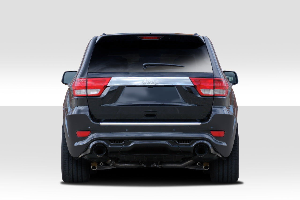 Extreme Dimensions Duraflex SRT Look Rear Bumper Cover Compatible With 2011-2015 Jeep Grand Cherokee - 1 Piece - 109618