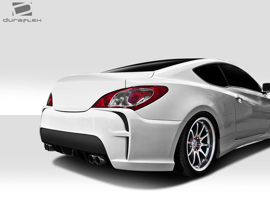 Extreme Dimensions Duraflex VG-R Rear Bumper Cover Compatible With 2010-2016 Hyundai Genesis - 1 Piece - 109639