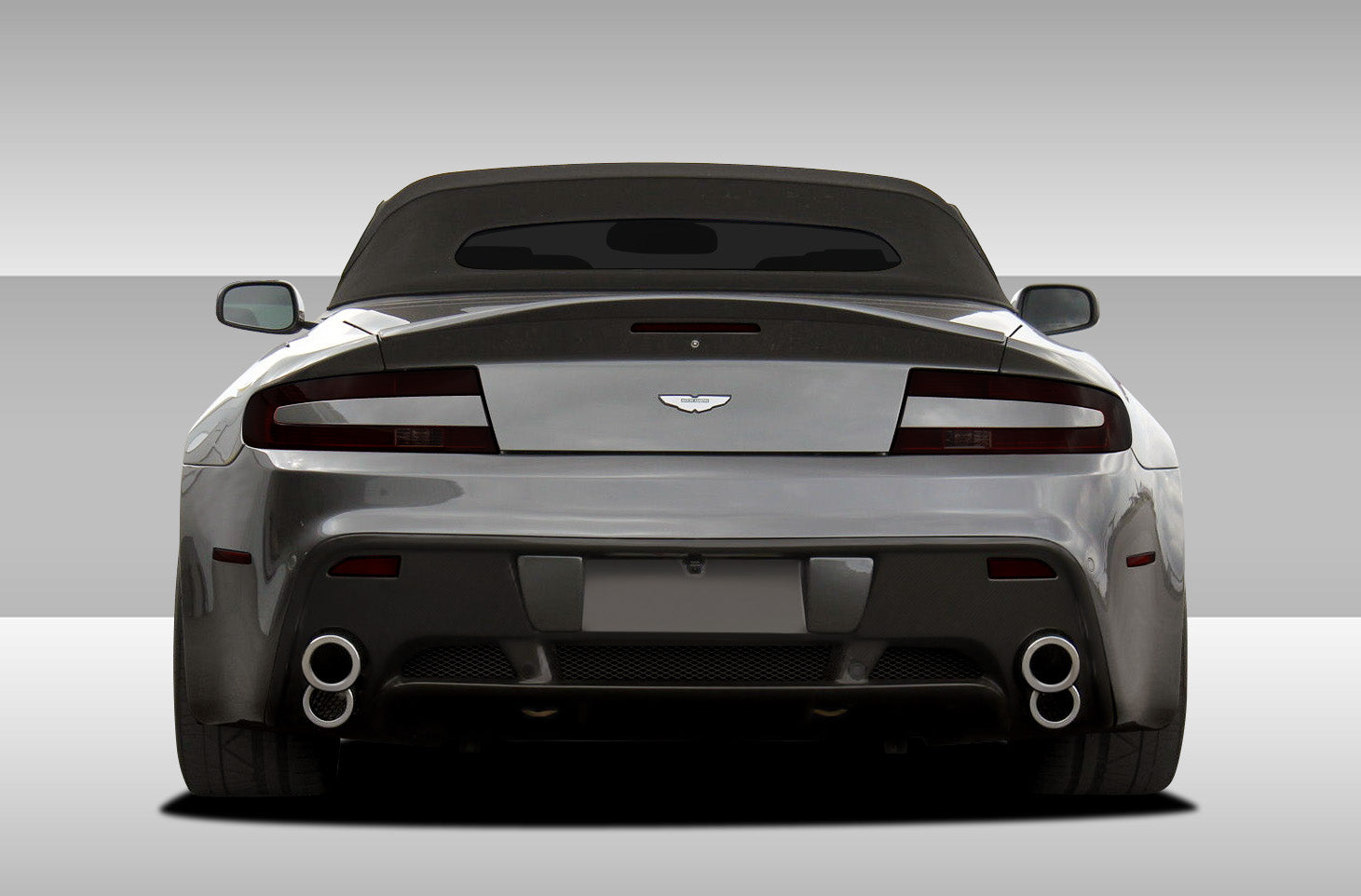 Extreme Dimensions Duraflex Eros Version 1 Rear Bumper Cover Compatible With 2006-2017 Aston Martin Vantage - 1 Piece - 109646
