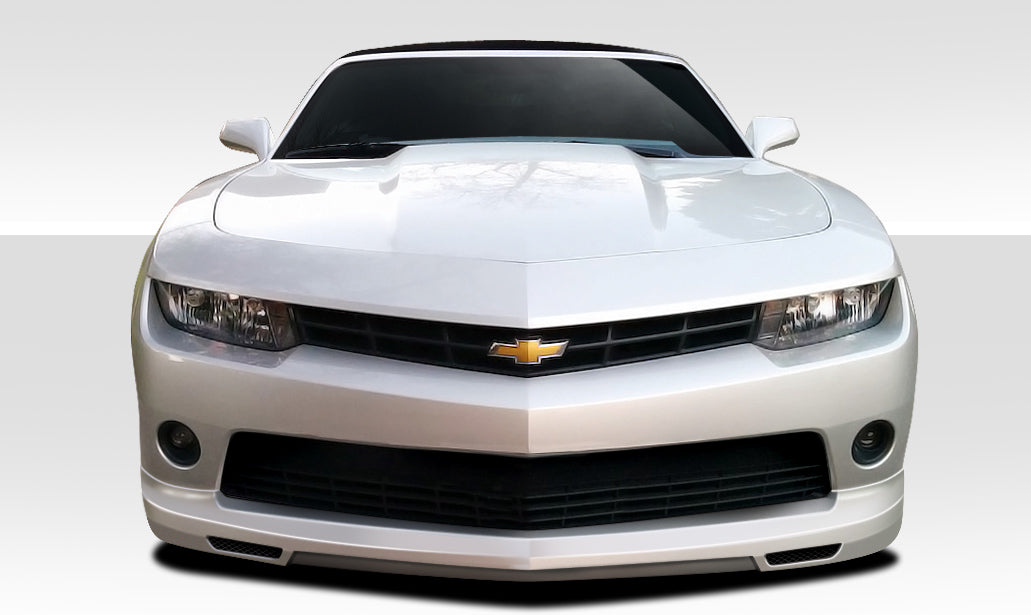 Extreme Dimensions Duraflex Racer Front Lip Spoiler Compatible With 2014-2015 Chevrolet Camaro V6 - 1 Piece - 109648