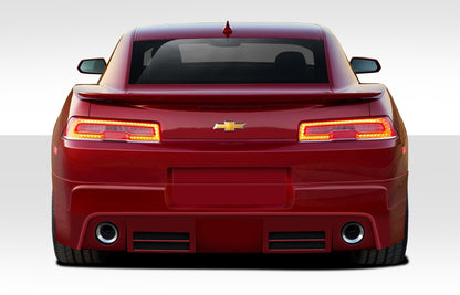 Extreme Dimensions Duraflex Racer Rear Lip Add On Spoiler Compatible With 2014-2015 Chevrolet Camaro - 1 Piece - 109649
