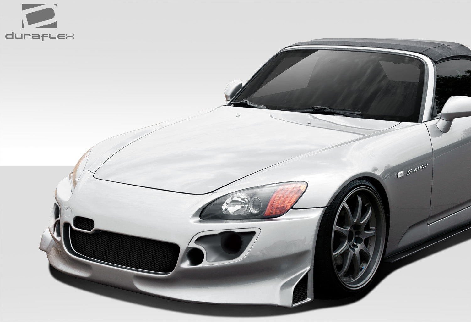 Extreme Dimensions Duraflex SP-N Front Bumper Cover Compatible With 2000-2009 Honda S2000 - 4 Piece - 109663