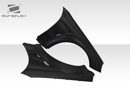 Extreme Dimensions Duraflex Black Series Look Wide Body Front Fenders Compatible With 2003-2009 Mercedes CLK - 2 Piece - 109665