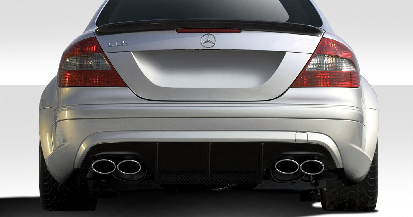 Extreme Dimensions Duraflex Black Series Look Wide Body Rear Bumper Cover Compatible With 2003-2009 Mercedes CLK - 1 Piece - 109668