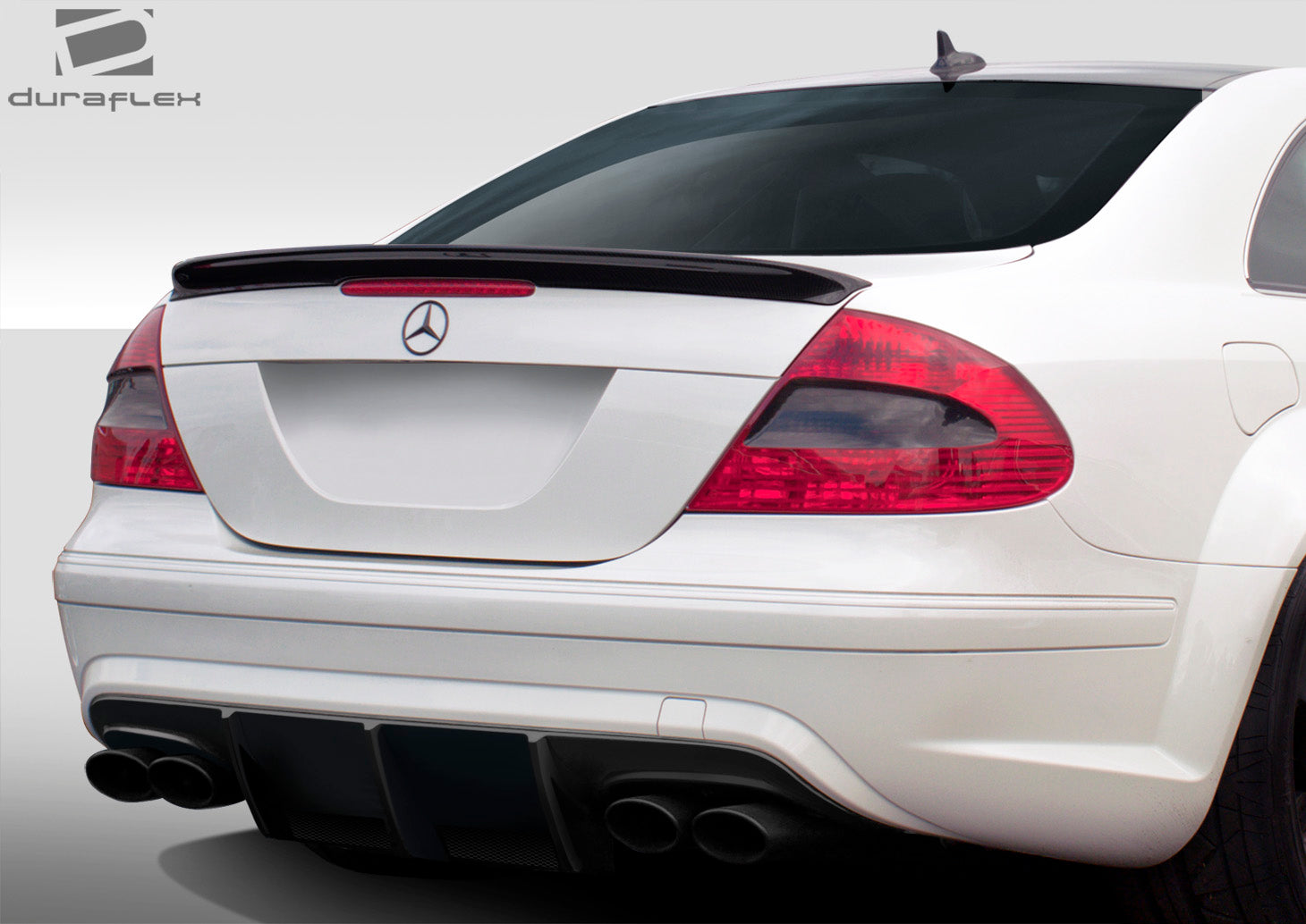 Extreme Dimensions Duraflex Black Series Look Wide Body Rear Bumper Cover Compatible With 2003-2009 Mercedes CLK - 1 Piece - 109668