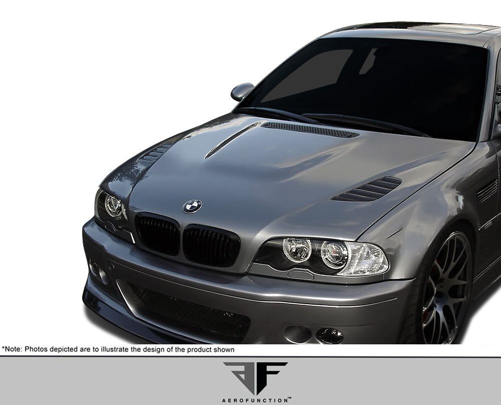 Aero Function AF-2 Hood Compatible With 2001-2006 BMW M3 - 1 Piece - 109678