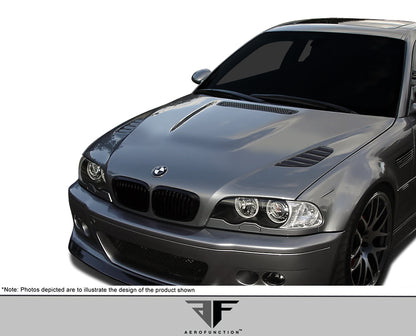 Aero Function AF-2 Hood Compatible With 2001-2006 BMW M3 - 1 Piece - 109678