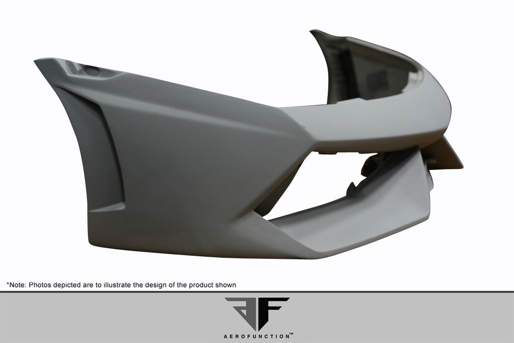 Aero Function AF-2 Front Bumper Cover Compatible With 2009-2013 Lamborghini Gallardo - 1 Piece - 109683