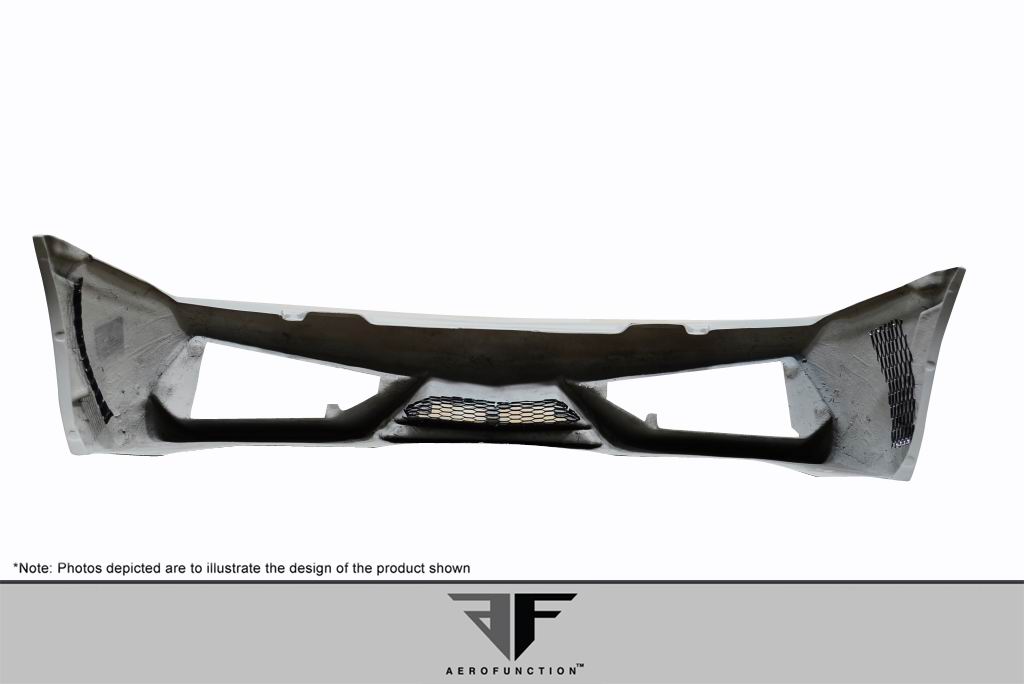 Aero Function AF-2 Front Bumper Cover Compatible With 2009-2013 Lamborghini Gallardo - 1 Piece - 109683