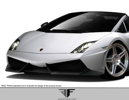 Aero Function AF-2 Front Bumper Cover Compatible With 2009-2013 Lamborghini Gallardo - 1 Piece - 109683