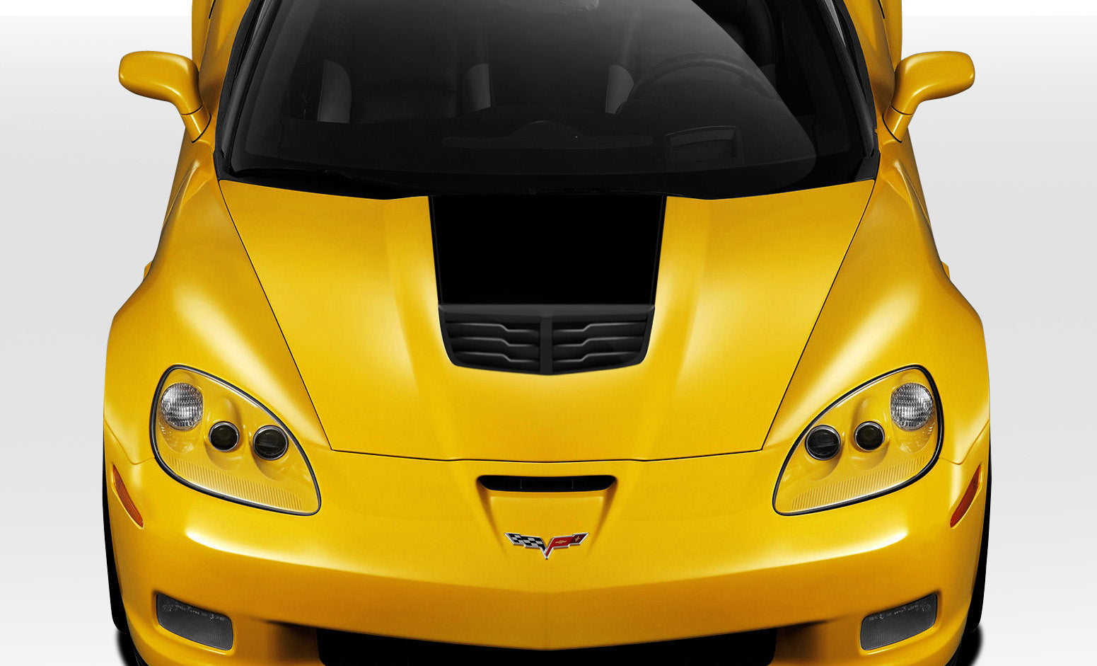 Extreme Dimensions Duraflex Stingray Z Hood Compatible With 2005-2013 Chevrolet Corvette - 1 Piece - 109685