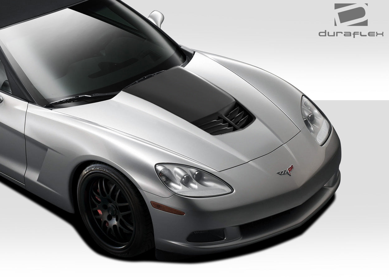 Extreme Dimensions Duraflex Stingray Z Hood Compatible With 2005-2013 Chevrolet Corvette - 1 Piece - 109685