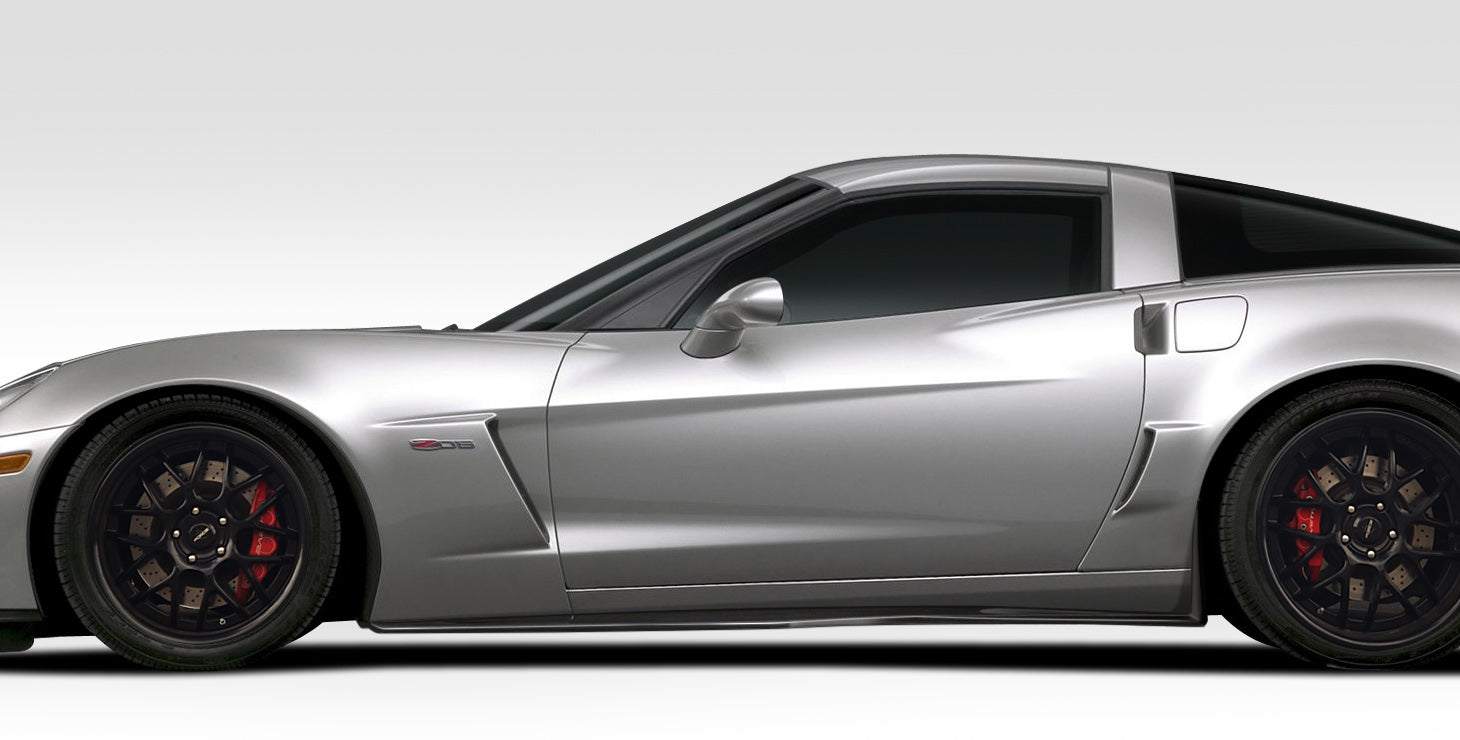 Extreme Dimensions Duraflex Stingray Z Side Skirts Compatible With 2005-2013 Chevrolet Corvette - 2 Piece - 109687