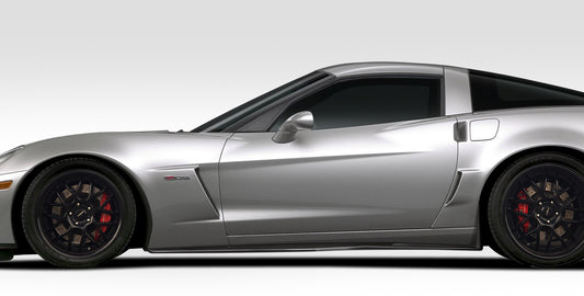Extreme Dimensions Duraflex Stingray Z Side Skirts Compatible With 2005-2013 Chevrolet Corvette - 2 Piece - 109687