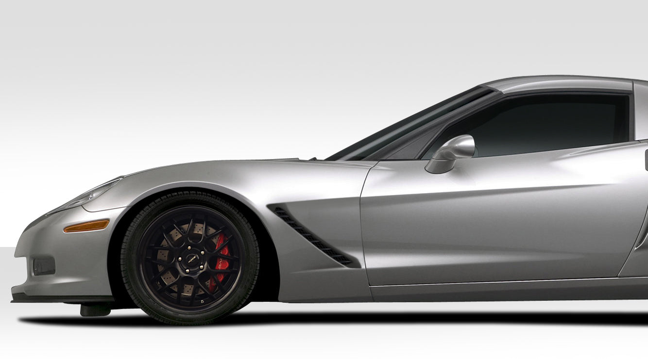 Extreme Dimensions Duraflex Stingray Z Front Fenders Compatible With 2005-2013 Chevrolet Corvette - 2 Piece - 109688