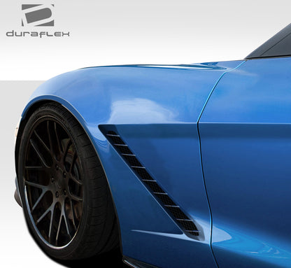 Extreme Dimensions Duraflex Stingray Z Front Fenders Compatible With 2005-2013 Chevrolet Corvette - 2 Piece - 109688