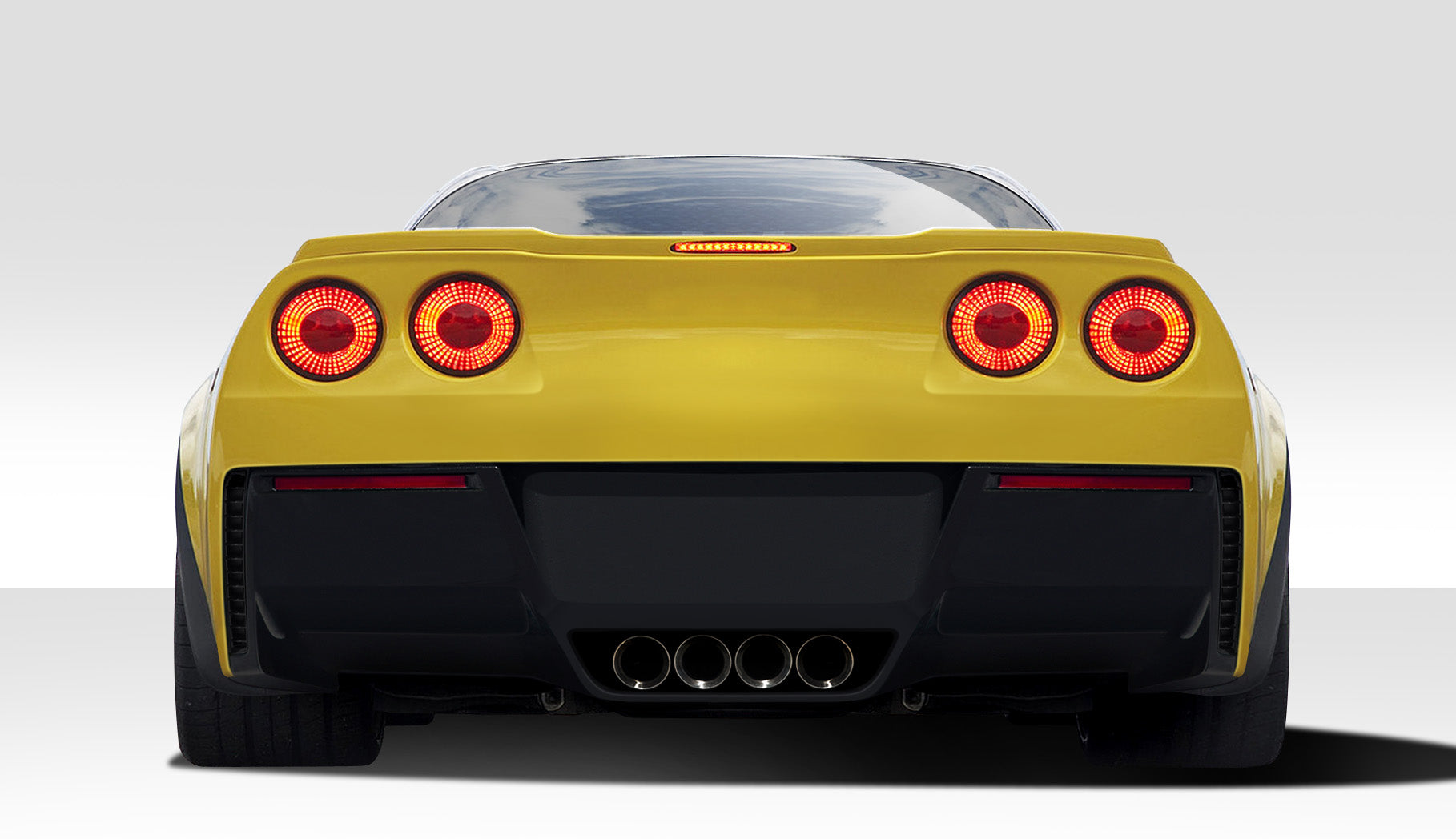 Extreme Dimensions Duraflex Stingray Z Rear Bumper Cover Compatible With 2005-2013 Chevrolet Corvette - 1 Piece - 109690