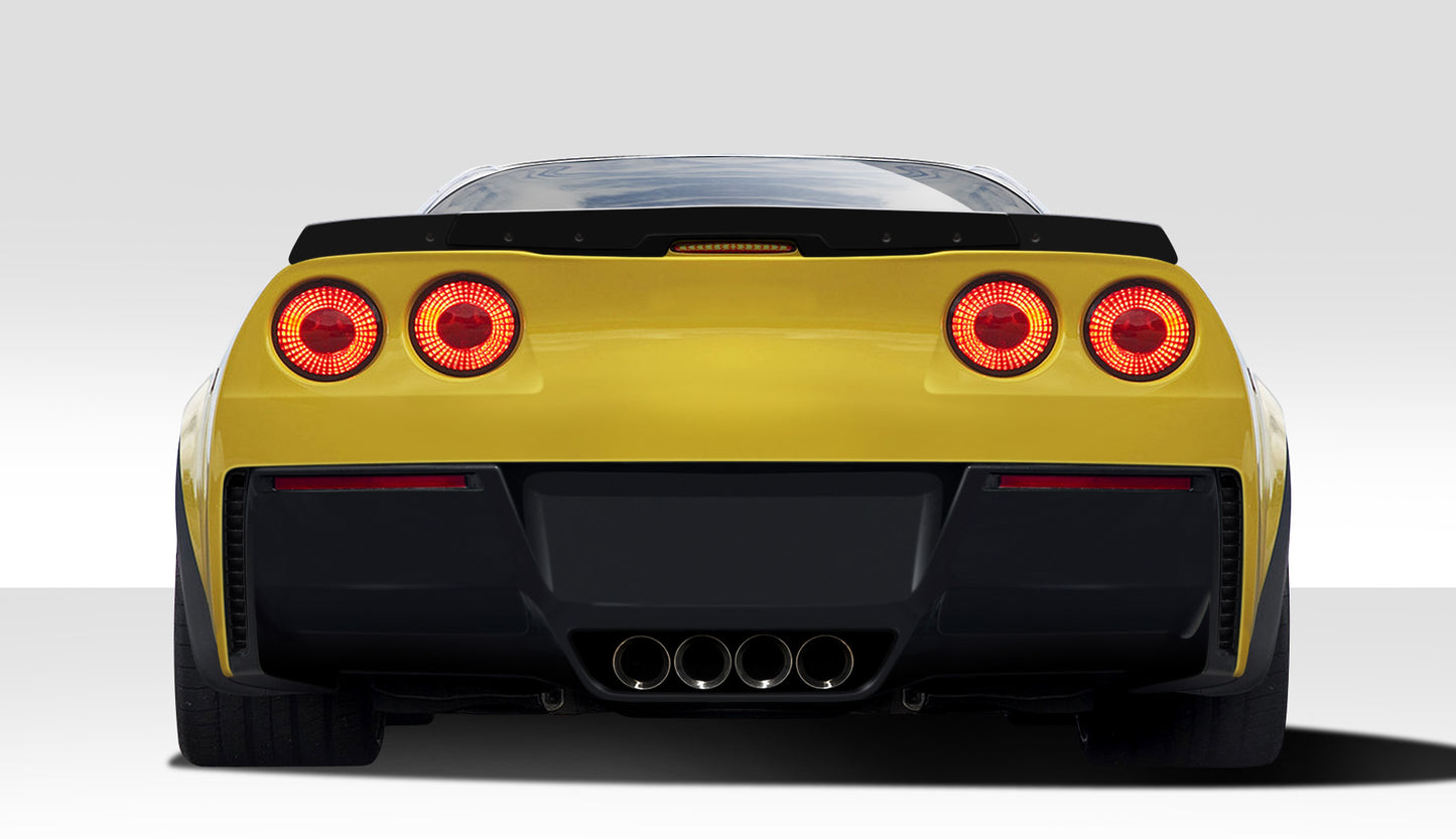 Extreme Dimensions Duraflex Stingray Z Wing Spoiler Compatible With 2005-2013 Chevrolet Corvette - 2 Piece - 109691