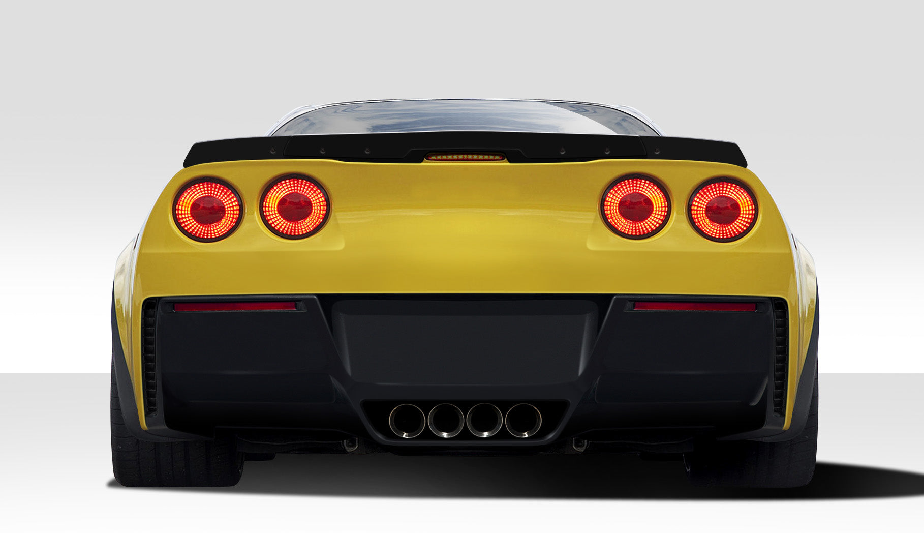 Extreme Dimensions Duraflex Stingray Z Wing Spoiler Compatible With 2005-2013 Chevrolet Corvette - 2 Piece - 109691
