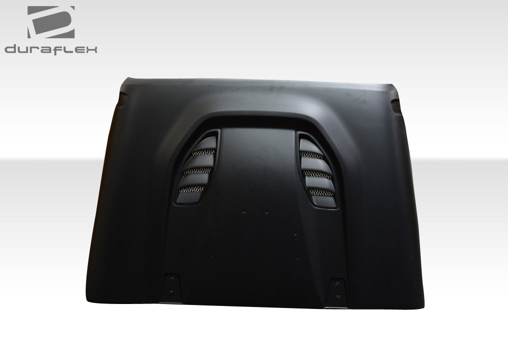 Extreme Dimensions Duraflex Power Dome Hood Compatible With 2007-2018 Jeep Wrangler - 1 Piece - 109692