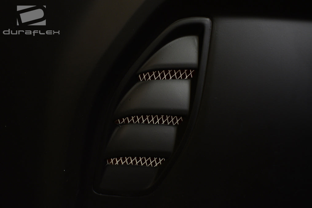 Extreme Dimensions Duraflex Power Dome Hood Compatible With 2007-2018 Jeep Wrangler - 1 Piece - 109692