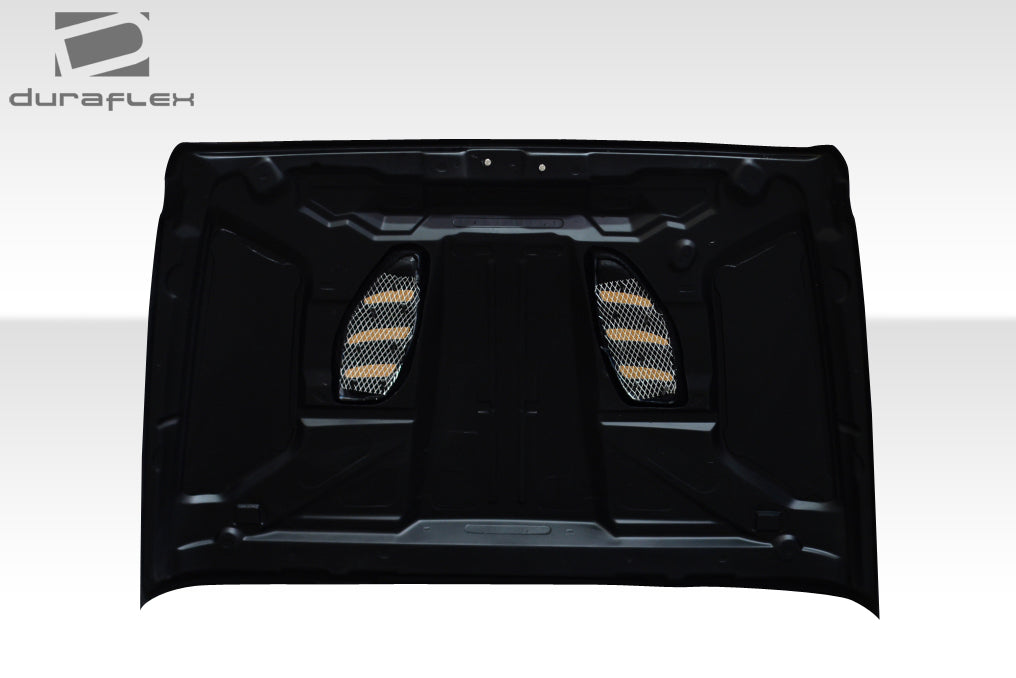 Extreme Dimensions Duraflex Power Dome Hood Compatible With 2007-2018 Jeep Wrangler - 1 Piece - 109692