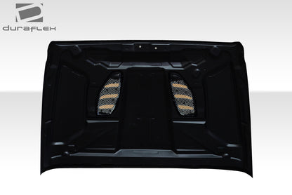 Extreme Dimensions Duraflex Power Dome Hood Compatible With 2007-2018 Jeep Wrangler - 1 Piece - 109692